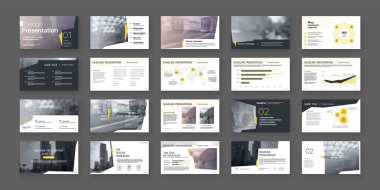 Geometrik Sunum Elemanı Şablonları. Vektör bilgi grafikleri. Sunum, Flyer ve Broşür, SEO, Pazarlama, Webinar İniş Sayfa Şablonu, Web Sitesi Tasarımı, Banner.