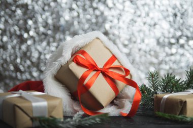 Xmas 'ta hediye kutuları