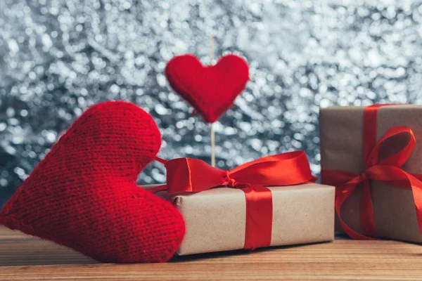 Geschenkdoos Voor Valentijnsdag — Stockfoto