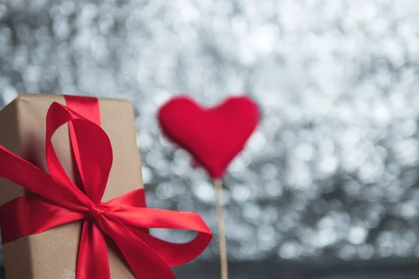 Geschenkdoos Voor Valentijnsdag — Stockfoto