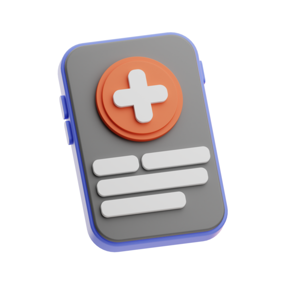 Sağlıkla ilgili iletişim ve bilgi paylaşımı için kullanılan cep telefonu.