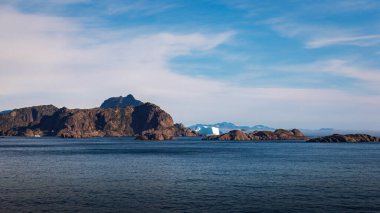 12 Ağustos 2025 'te Grönland' ın güney kıyısına yaklaşıyoruz.