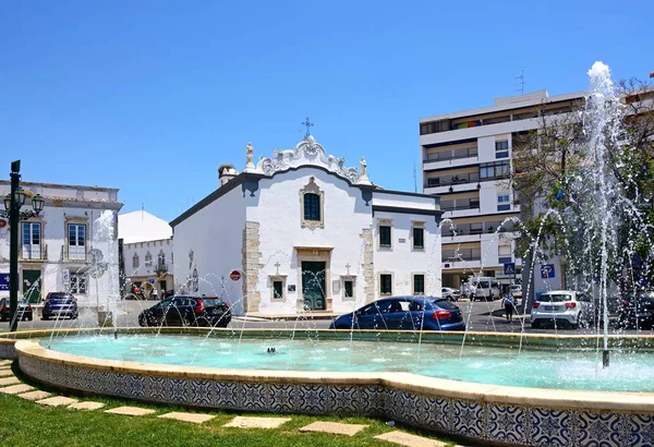 Faro Portugalsko Června 2017 Panny Marie Křížového Kostela Igreja Nossa — Stock fotografie