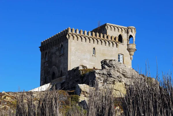 Vista do castelo de St Catherines, Tarifa, Espanha . — Fotografia de Stock