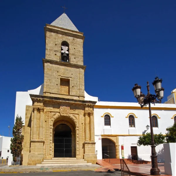 Heilige katherine von alexandria kirche, conil de la frontera, spanien. — Stockfoto