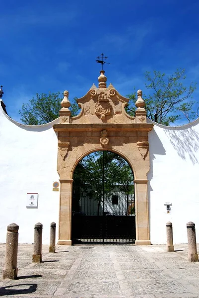 Entrada a las plazas de toros, Ronda, España . — Foto de Stock