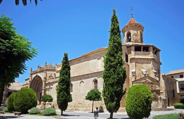 Ubeda Spain July 2008 View Pauls Church First May Square — 스톡 사진