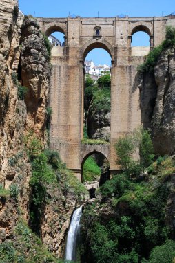 Yeni Köprü ve Geçit, Ronda, Malaga Eyaleti, Endülüs, İspanya, Avrupa