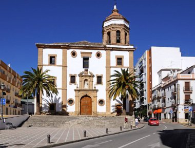 RONDA, İspanya - 24 Ekim 2009 - Merced Kilisesi, Ronda, Malaga Eyaleti, Endülüs, İspanya, Avrupa, 24 Ekim 2009.