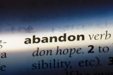 bir sözlüğü'ndeki sözcüğü terk. kavramı terk.