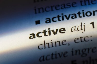 etkin kelime sözlüğe. etkin kavramı.