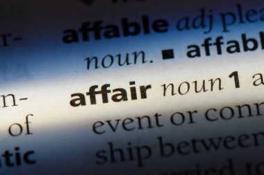 ilişki Word'de bir sözlük. ilişki kavramı.