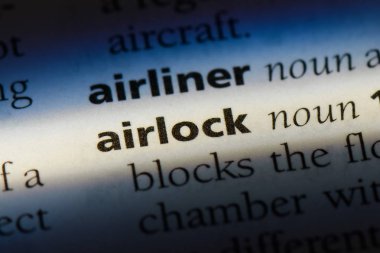 Hava kilidi Word'de bir sözlük. Hava kilidi kavramı.