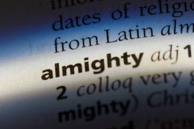 Yüce tek kelimeyle bir sözlük. Yüce kavram.