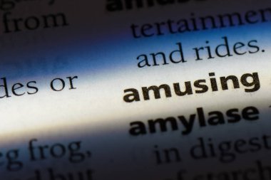 sözcük sözlüğe eğlenceli. eğlenceli kavramı.