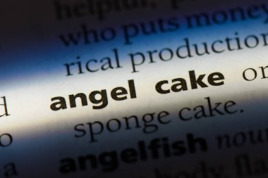 melek pastası Word'de bir sözlük. melek pastası kavramı.