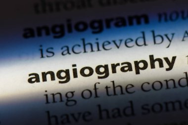 anjiyografi Word'de bir sözlük. anjiyografi kavramı.
