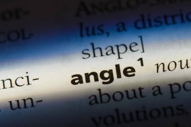 açı Word'de bir sözlük. açı kavramı.