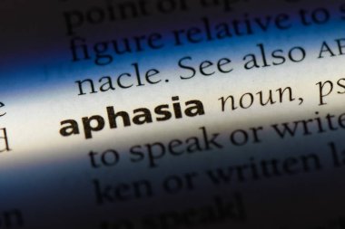 konuşma bozukluğu Word'de bir sözlük. konuşma bozukluğu kavramı.