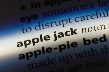 elma jack sözcük sözlüğe. elma jack kavramı.