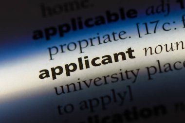 başvuru Word'de bir sözlük. başvuru kavramı.