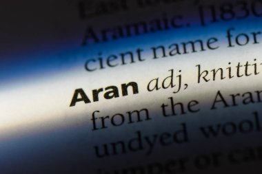aran Word'de bir sözlük. aran kavramı.