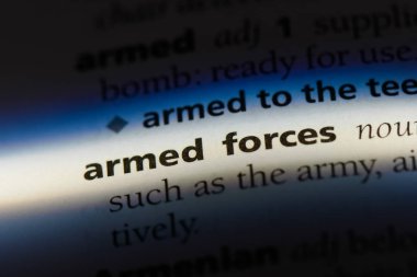 Silahlı Kuvvetler Word'de bir sözlük. Silahlı Kuvvetler kavramı.