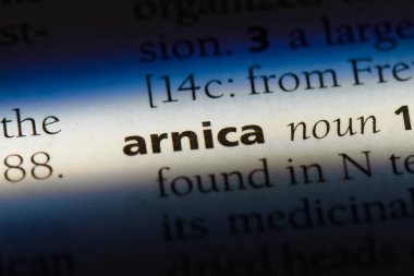 Arnica Word'de bir sözlük. Arnica kavramı.