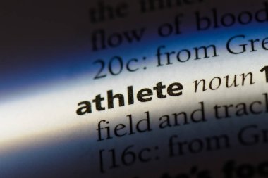 atlet Word'de bir sözlük. atlet kavramı.