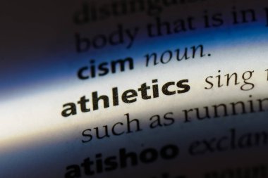 Atletizm Word'de bir sözlük. Atletizm kavramı.