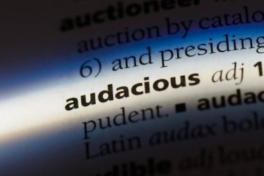 cesur tek kelimeyle bir sözlük. cesur kavramı.