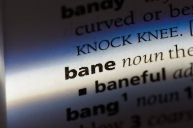 Bane Word'de bir sözlük. Bane kavramı.