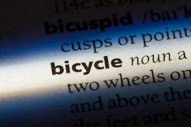 bir sözlüğü'ndeki Bisiklet sözcüğü. Bisiklet kavramı.