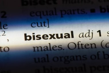 Biseksüel tek kelimeyle bir sözlük. Biseksüel kavramı.