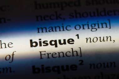 Bisküvi tek kelimeyle bir sözlük. Bisküvi kavramı.