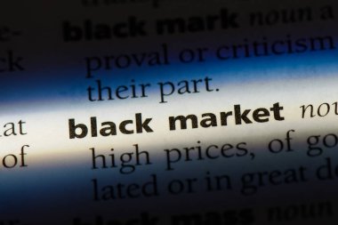 Karaborsa Word'de bir sözlük. Karaborsa kavramı.