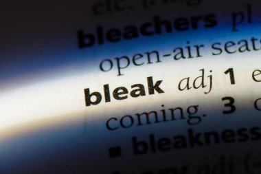 bir sözlüğü'ndeki kasvetli sözcüğü. kasvetli kavramı.