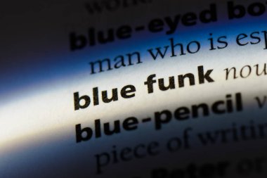 Mavi funk Word'de bir sözlük. Mavi funk kavramı.