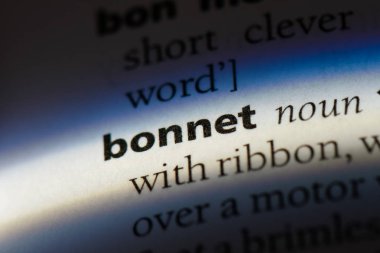 Kaporta Word'de bir sözlük. Kaporta kavramı.