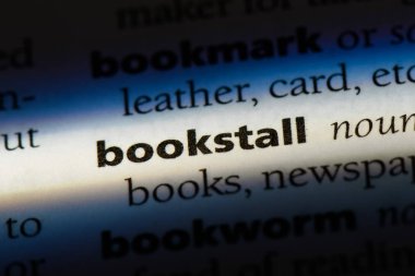 bookstall sözcük sözlüğe. bookstall kavramı.