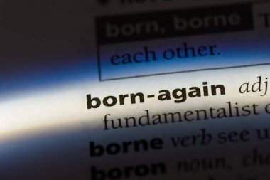 yeniden doğan tek kelimeyle bir sözlük. yeniden doğan kavramı.