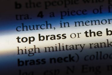 üst pirinç Word'de bir sözlük. üst pirinç kavramı.