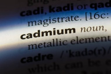 Kadmiyum Word'de bir sözlük. Kadmiyum kavramı.