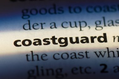 Sahil Güvenlik Word'de bir sözlük. Sahil Güvenlik kavramı.