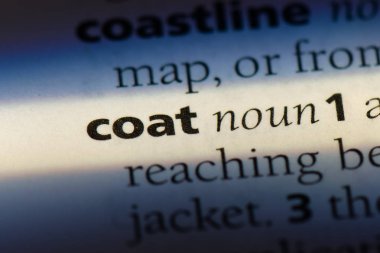 bir sözlüğü'ndeki sözcüğü kat. kat kavramı.