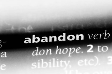 bir sözlüğü'ndeki sözcüğü terk. kavramı terk.