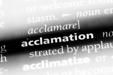 alkışlarla Word'de bir sözlük. alkışlarla kavramı.