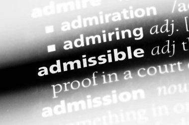 geçerli sözcüğü sözlüğe. kabul edilebilir kavramı.