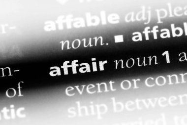 ilişki Word'de bir sözlük. ilişki kavramı.