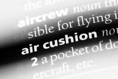 Hava yastığı Word'de bir sözlük. Hava yastığı kavramı.